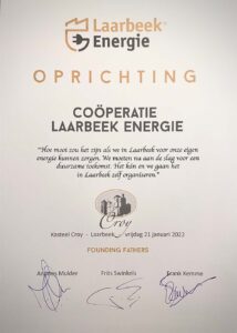 Certificaat Oprichting Laarbeek Energie Certificaat Oprichting Laarbeek Energie