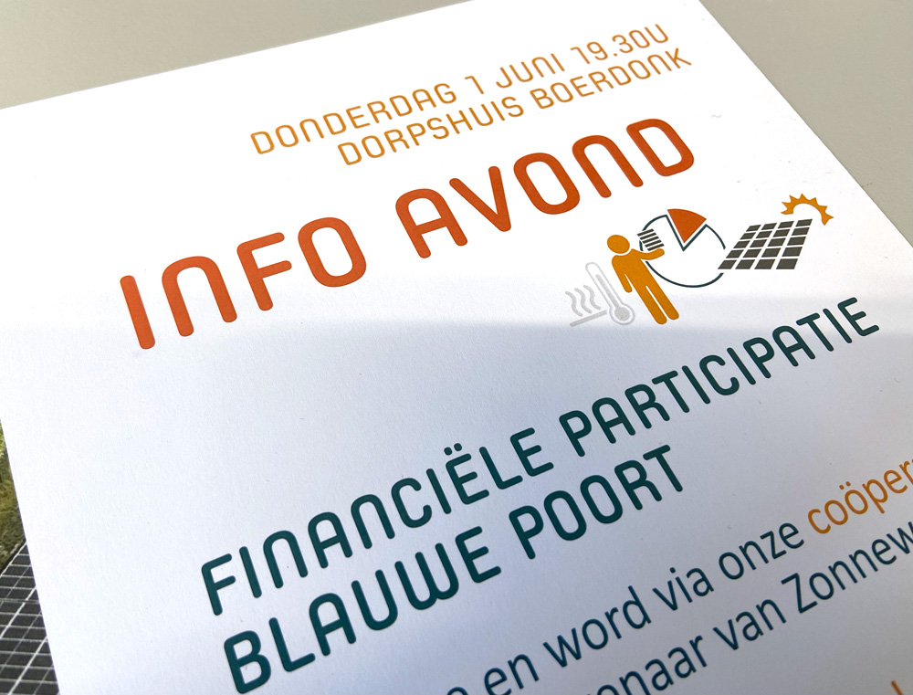 flyer infoavond 1 juni Infoavond 1 juni